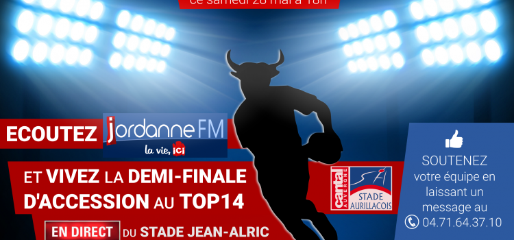 Jordanne FM vous invite à Jean Alric pour la Demi Finale !