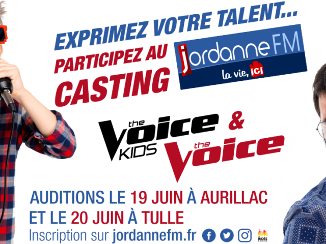 Casting The Voice 2019 Aurillac et Tulle