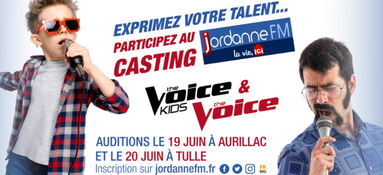 Casting The Voice 2019 Aurillac et Tulle