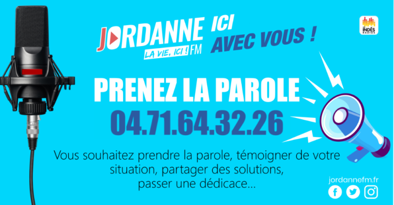 On garde le lien : prenez la parole sur Jordanne Fm