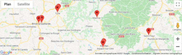 Carte des centres de vaccination – Cantal, Corrèze et Lot : où et comment se faire vacciner