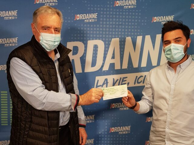 Grâce à vos dons, Jordanne fm reverse plus de 300€ à la Fondation pour la Recherche Médicale !