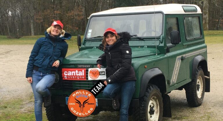 CANTAL – Deux jeunes cantaliennes au départ du Rallye des Gazelles 2022