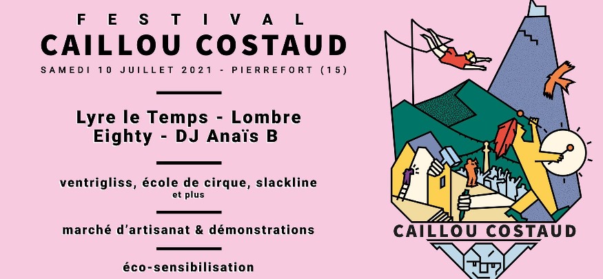 CANTAL - Le festival Caillou Costaud est prêt pour sa 3ème édition