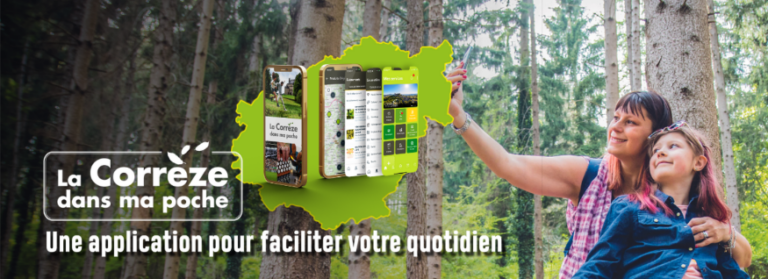 CORREZE – La Corrèze dans ma poche, une application du Département pour faciliter le quotidien