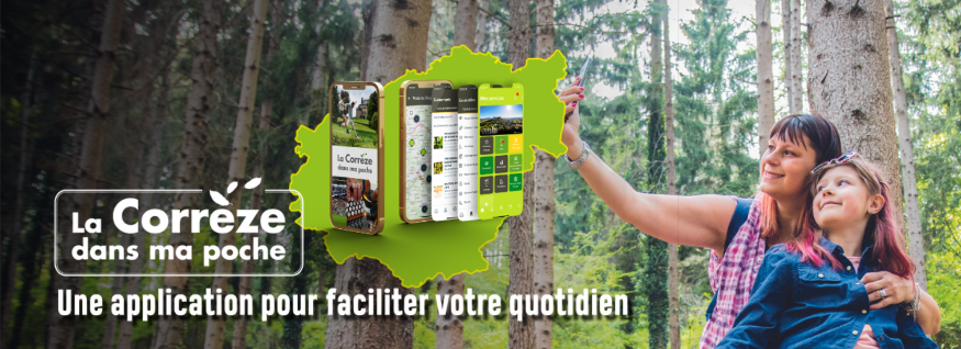 CORREZE - La Corrèze dans ma poche, une application du Département pour faciliter le quotidien