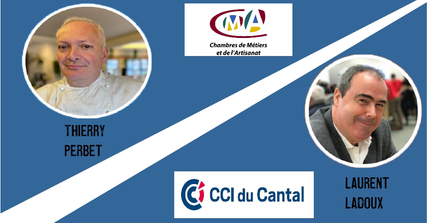 CANTAL - 2 nouveaux présidents à la tête des Chambres Consulaires