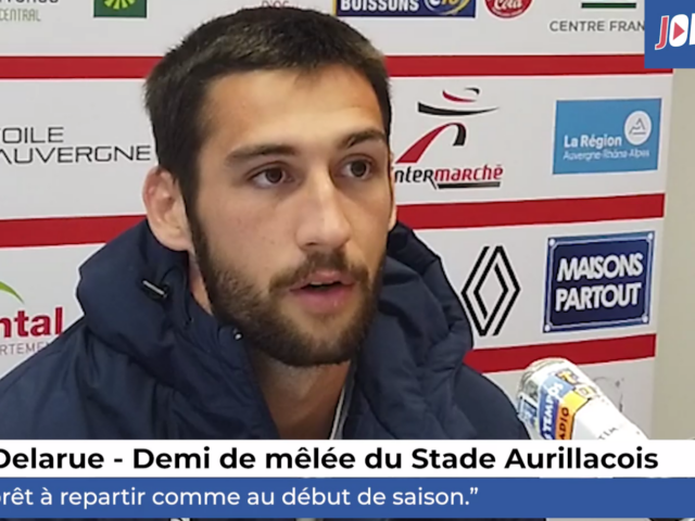 STADE AURILLACOIS – David Delarue de retour dans le groupe aurillacois contre Provence Rugby
