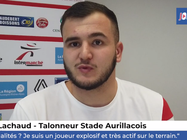 STADE AURILLACOIS – Théo Lachaud va faire ses grands débuts avec Aurillac à Nevers