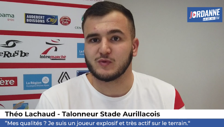 STADE AURILLACOIS – Théo Lachaud va faire ses grands débuts avec Aurillac à Nevers