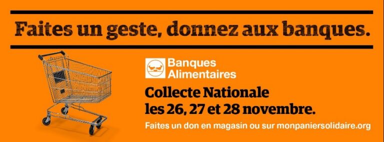 CANTAL – Faites un geste, donnez aux banques alimentaires ce week-end