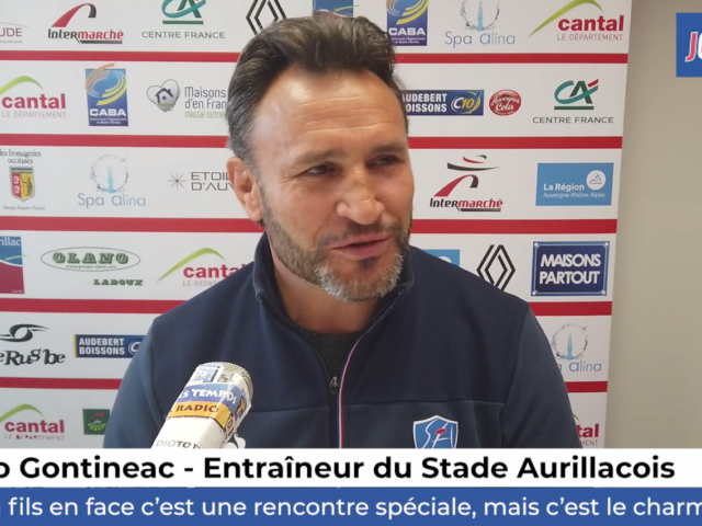 STADE AURILLACOIS – Un match particulier pour le coach aurillacois Romeo Gontineac face à son fils Taylor
