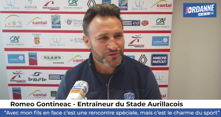 STADE AURILLACOIS – Un match particulier pour le coach aurillacois Romeo Gontineac face à son fils Taylor