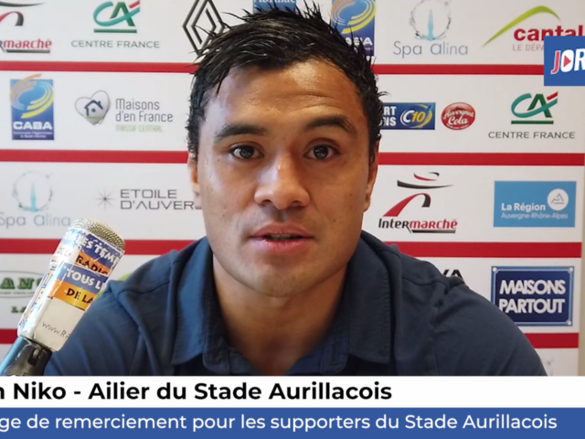 RUGBY – PRO D2 – Elijah Niko va faire ses grands débuts avec le Stade Aurillacois à Montauban vendredi
