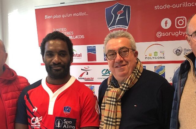 STADE AURILLACOIS – Albert Valentin prolonge l’aventure d’un an avec son club de coeur