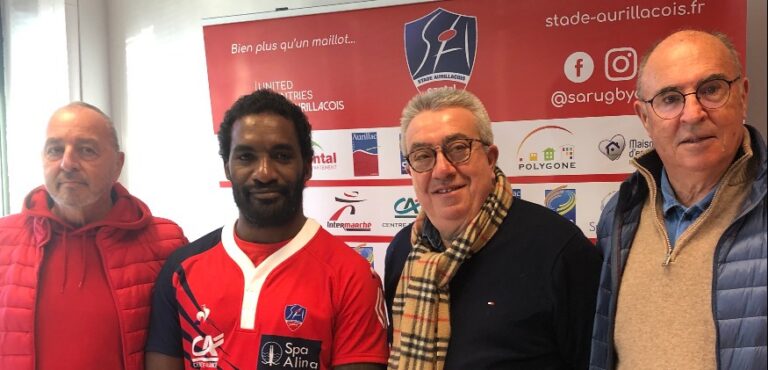STADE AURILLACOIS – Albert Valentin prolonge l’aventure d’un an avec son club de coeur