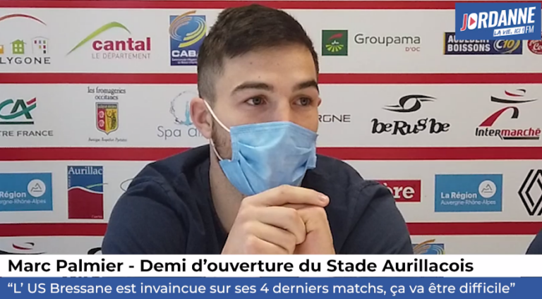 RUGBY – PRO D2 – STADE AURILLACOIS – Objectif Top 6 pour Marc Palmier et ses partenaires avant le déplacement à Bourg-en-Bresse