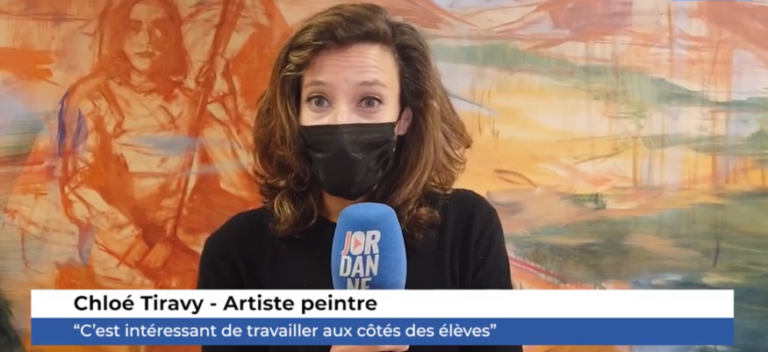 Aurillac – Chloé Tiravy en résidence au collège Jules Ferry