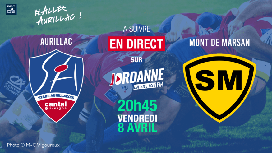 Résultat et réactions - Aurillac - Mont-de-Marsan- 8 avril 2022 - Rugby PRO D2
