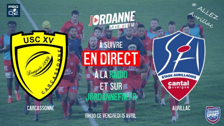Carcassonne – Aurillac – 15 avril 2022 – Rugby Pro D2