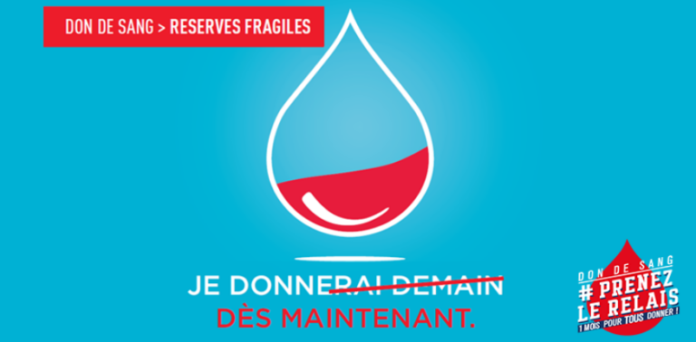 Don de sang : les collectes à venir sur le Cantal