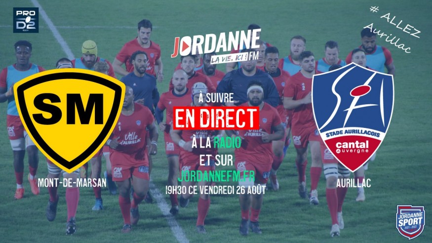 MONT-DE-MARSAN - AURILLAC - 26 AOÛT 2022 - RUGBY PRO D2