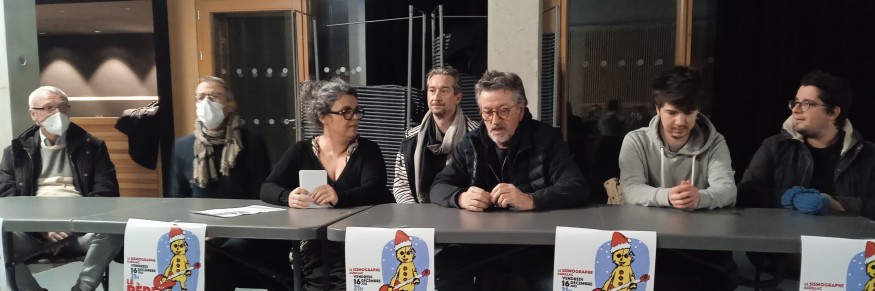 Aurillac - Le Père Noël est un Rockeur pour les enfants du Secours Populaire