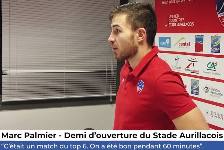 Stade Aurillacois – Aurillac brillant pendant 60 minutes craque sur le fil contre Mont-de-Marsan (19-20)