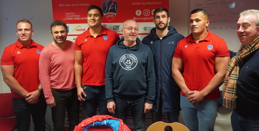 Stade Aurillacois - Coertzen Niko Powell et Delarue prolongent 3 ans de plus à Aurillac