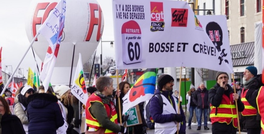 Réforme des retraites : la colère gronde dans le Cantal