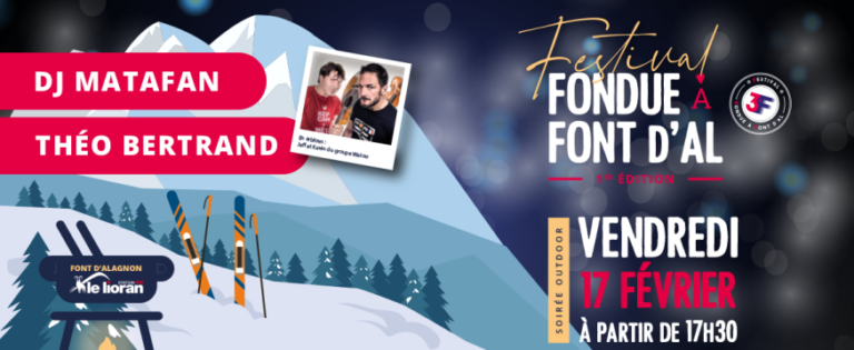 Rencontres au sommet pour la 1ère édition du Festival de Fondue à Font d’Al au Lioran dans le Cantal