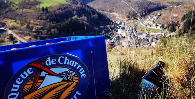 L&rsquo;association Aubrac&rsquo;Mar fête Pâques à sa façon avec une chasse à la bière à Chaudes-Aigues dans le Cantal