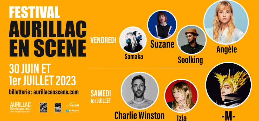Le festival Aurillac en Scène 2023 débute ce soir avec Angèle en tête d'affiche