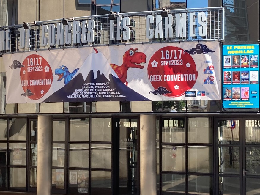 Les fans de jeux vidéo, mangas et cosplay sont attendus à la seconde édition de l'Aurillac Geek Convention