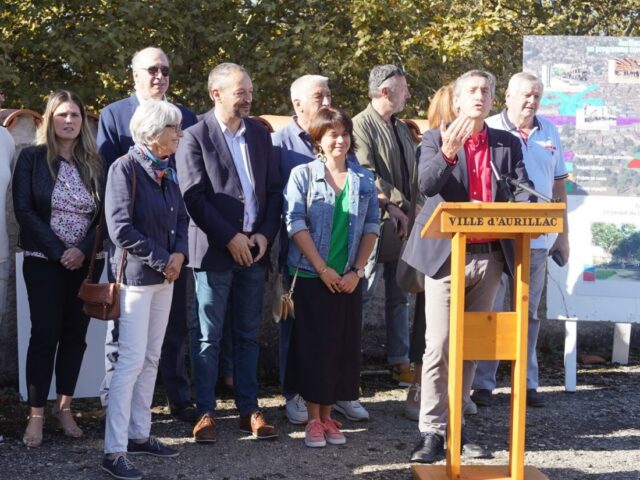 Aurillac : top départ des travaux de la friche Engie, cours d’Angoulême