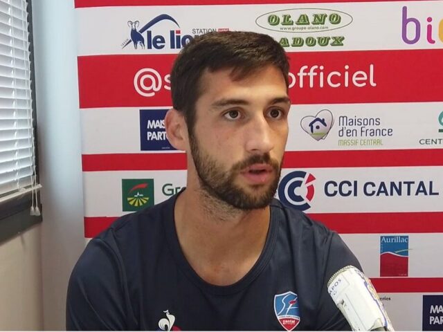 Jean Alric sera plein pour la première manche du derby entre Aurillac et Brive