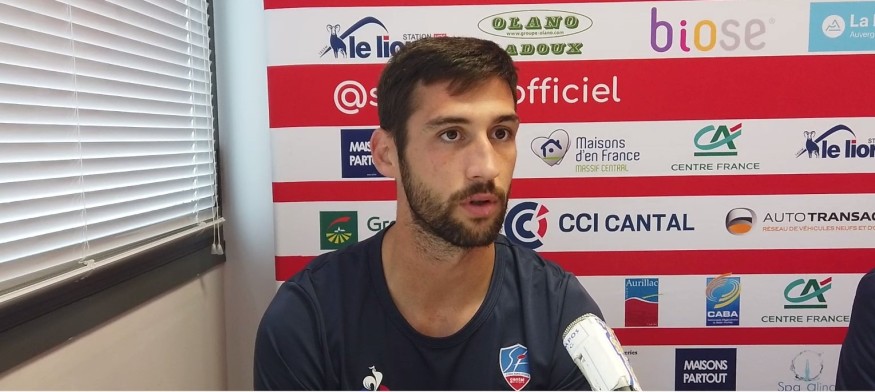 Jean Alric sera plein pour la première manche du derby entre Aurillac et Brive