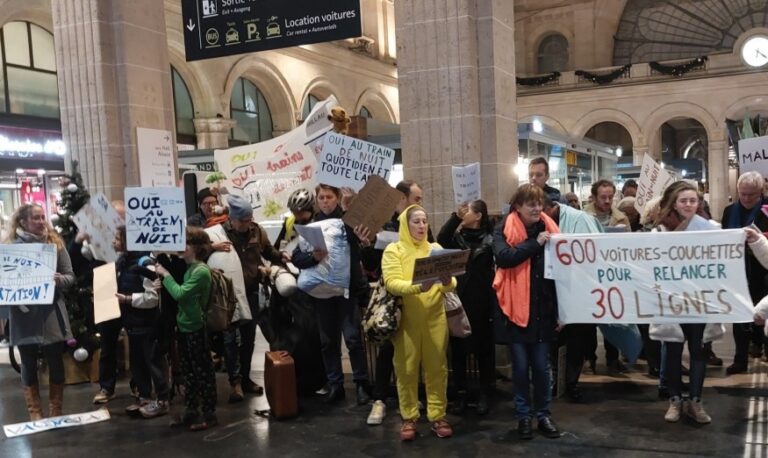 Trains de nuit : un grand rassemblement organisé pour les lignes Aurillac-Paris et Rodez-Paris