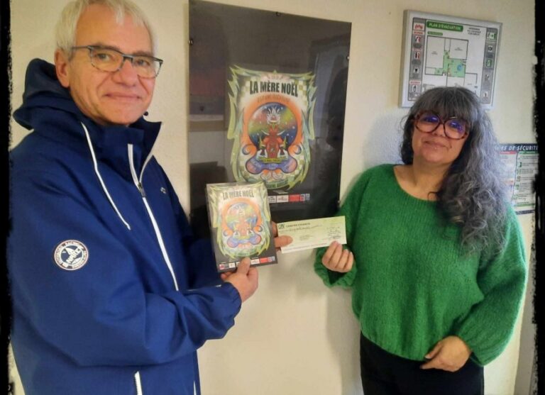 Love Mi Tendeur remet un chèque de 500 € au Secours Populaire