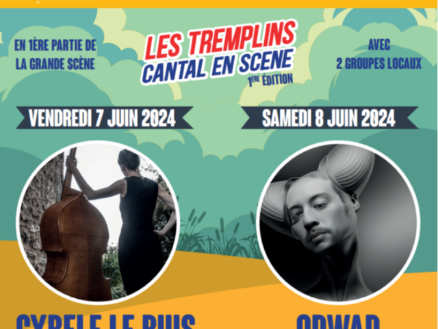 Deux artistes cantaliens sélectionnés pour les Tremplins Cantal en Scène