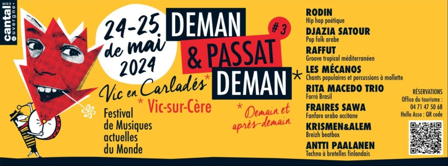 La 3ème édition du festival Deman Passat Deman c'est ce week-end, à Vic