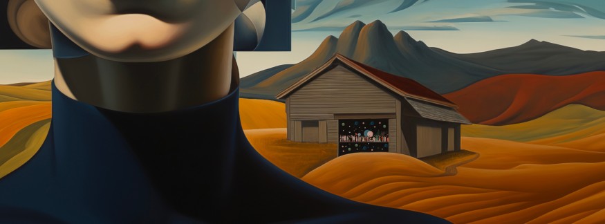 Le festival Là-Haut La Nuit va mettre en lumière la stabulation du GAEC Duffayet à Saint-Cernin