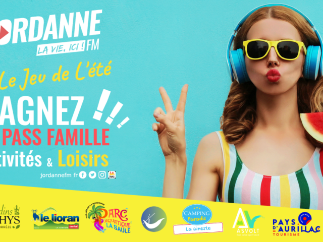 Participez au Grand Jeu de l’Été Jordanne FM