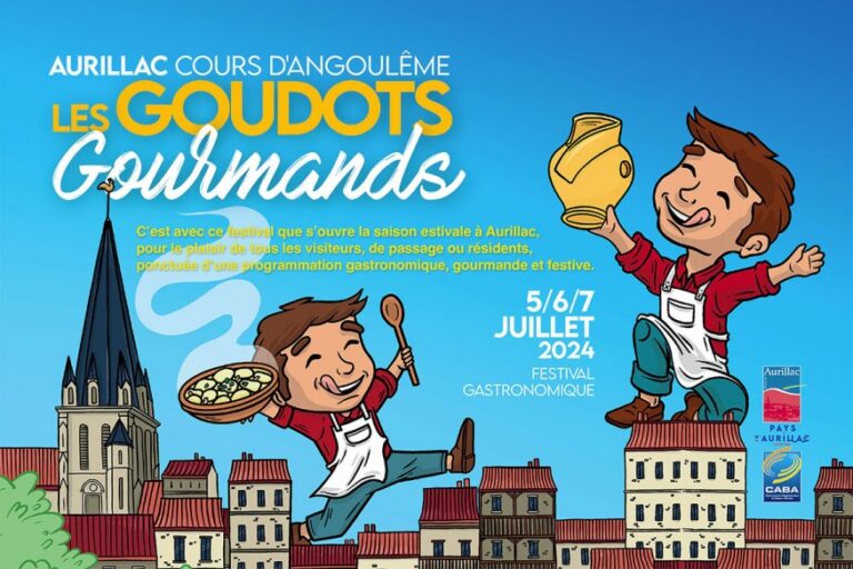 Goudots Gourmands 2024 : un week-end de saveurs et de musique à Aurillac