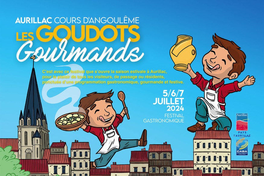 Goudots Gourmands 2024 : un week-end de saveurs et de musique à Aurillac