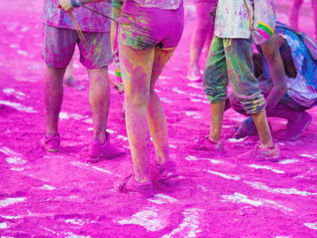 Ce jeudi 8 août 2024 se déroule à Mauriac la première édition de la Color Run