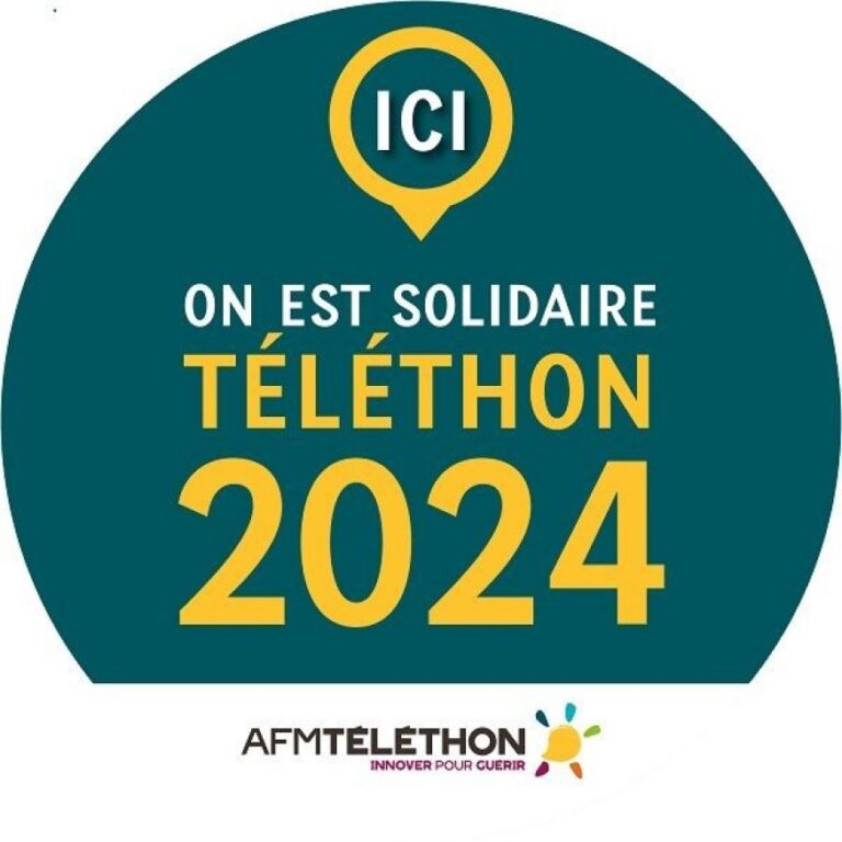 Tous mobilisés, toute l’année, pour le Téléthon !