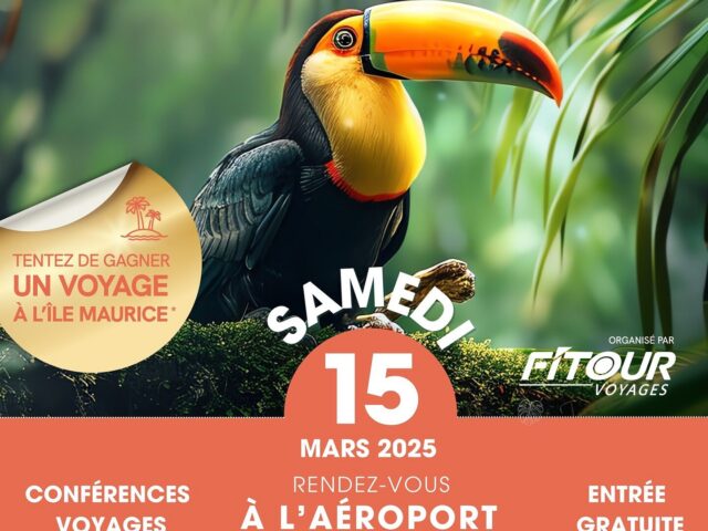 Envie de vacances et d’évasion ? Le Salon Passion Voyages de Fitour s’installe à l’aéroport d’Aurillac