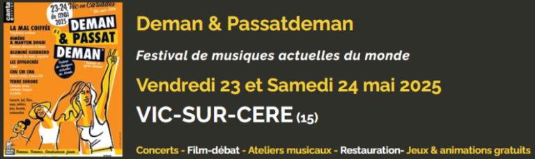 Deman & Passat Deman : un festival pour penser demain, en musique, ce week-end, à Vic