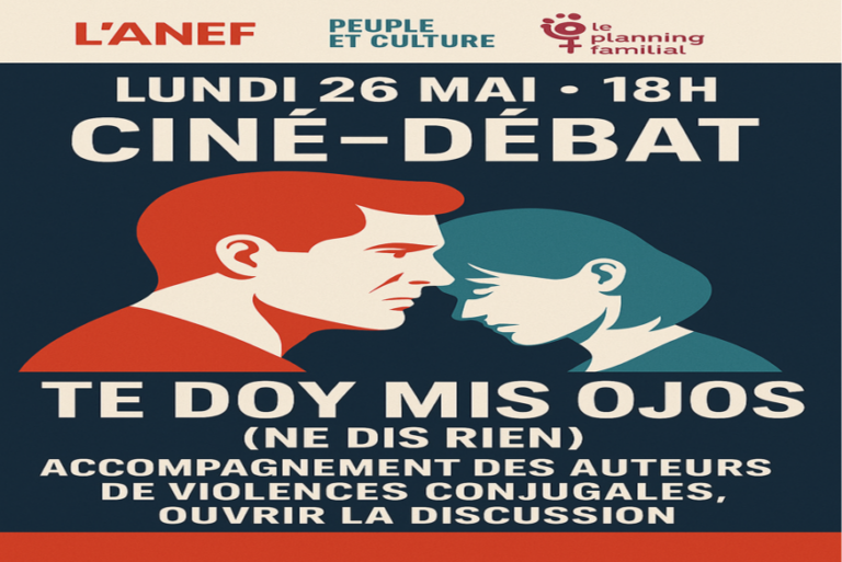 Violences conjugales : un ciné-débat pour oser parler des auteurs